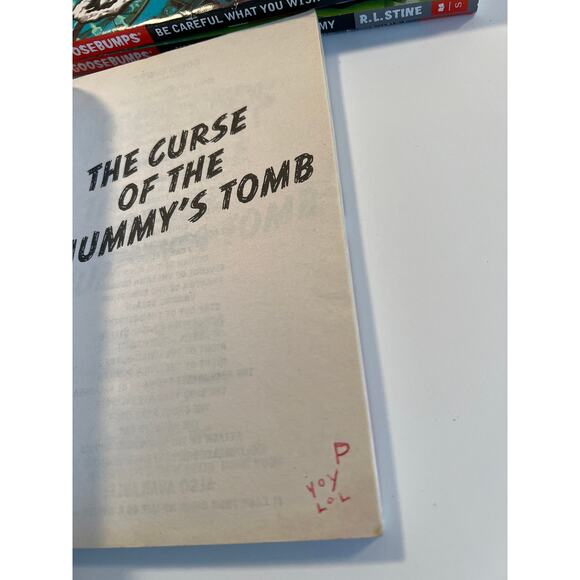 Goosebumps: 5 book lot (Printed 2008/09/11) - Picture 6 of 7